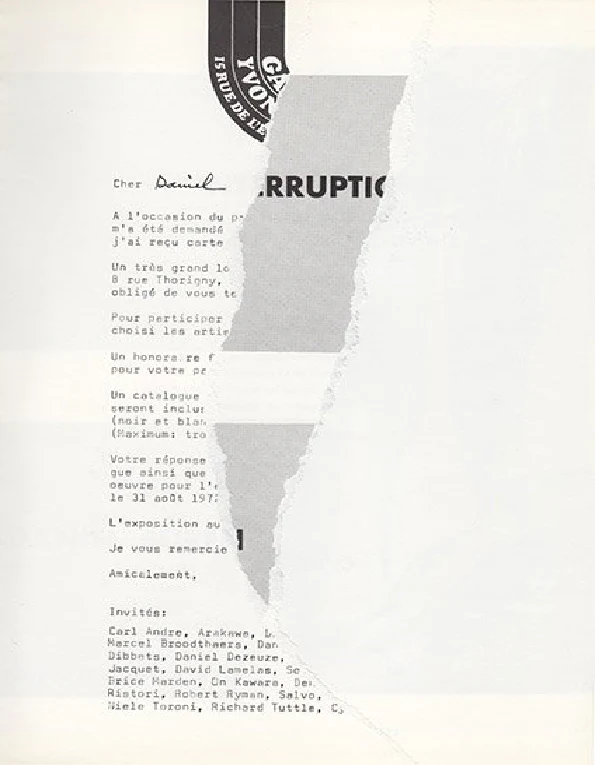 Yvon Lambert Actualité d'un bilan Paris 1972 - Image 10