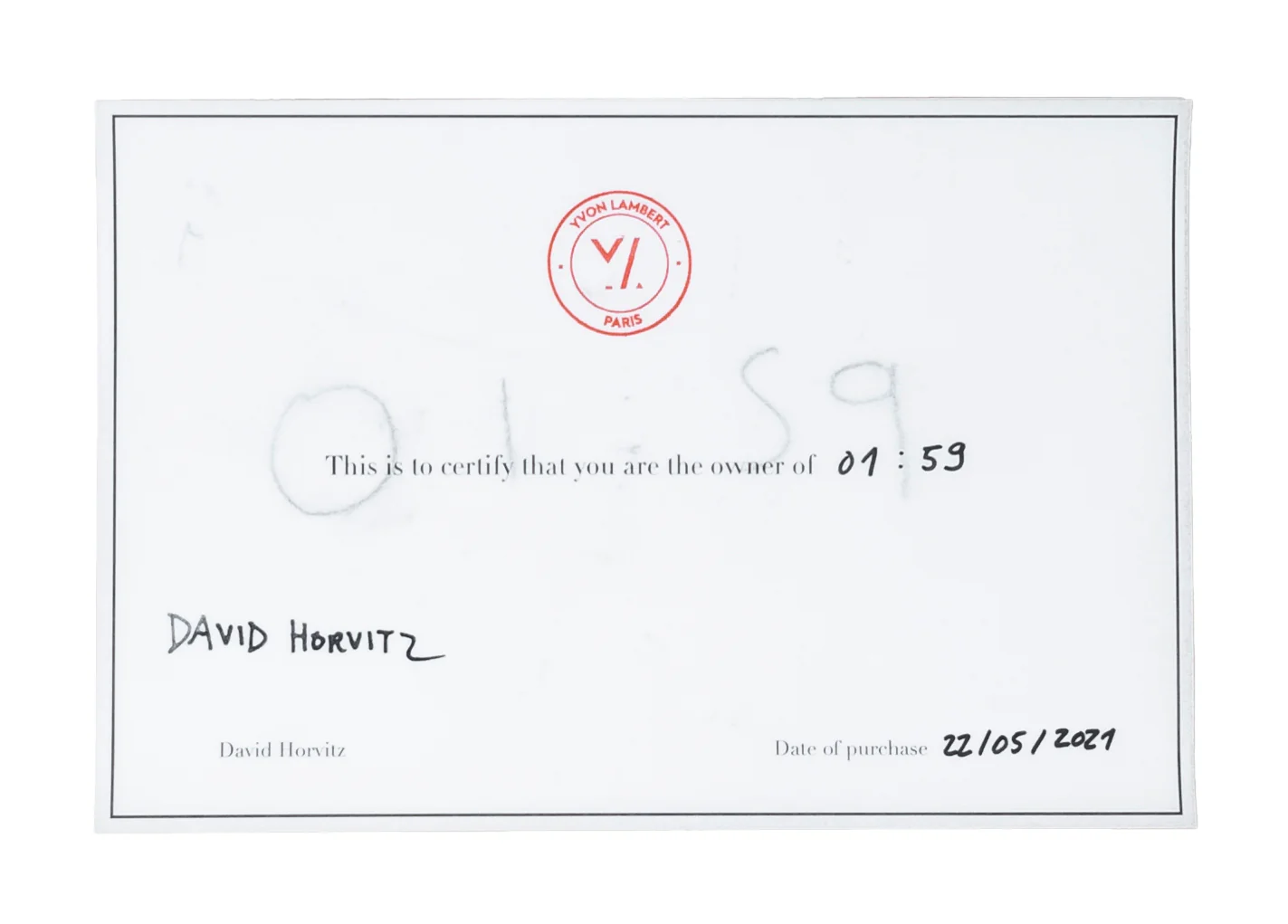 David Horvitz - Time Signal - Image 3