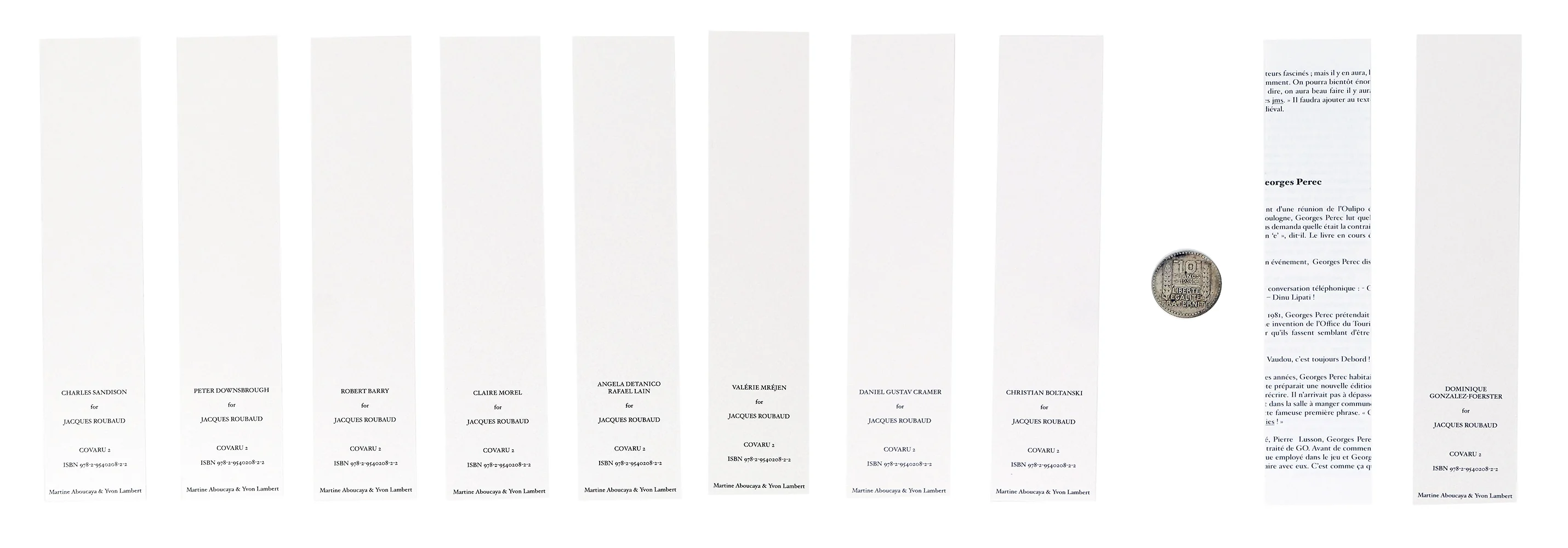 Jacques Roubaud - CO VA RU - Vol.1 + Vol.2 (Édition Limitée) - Image 8