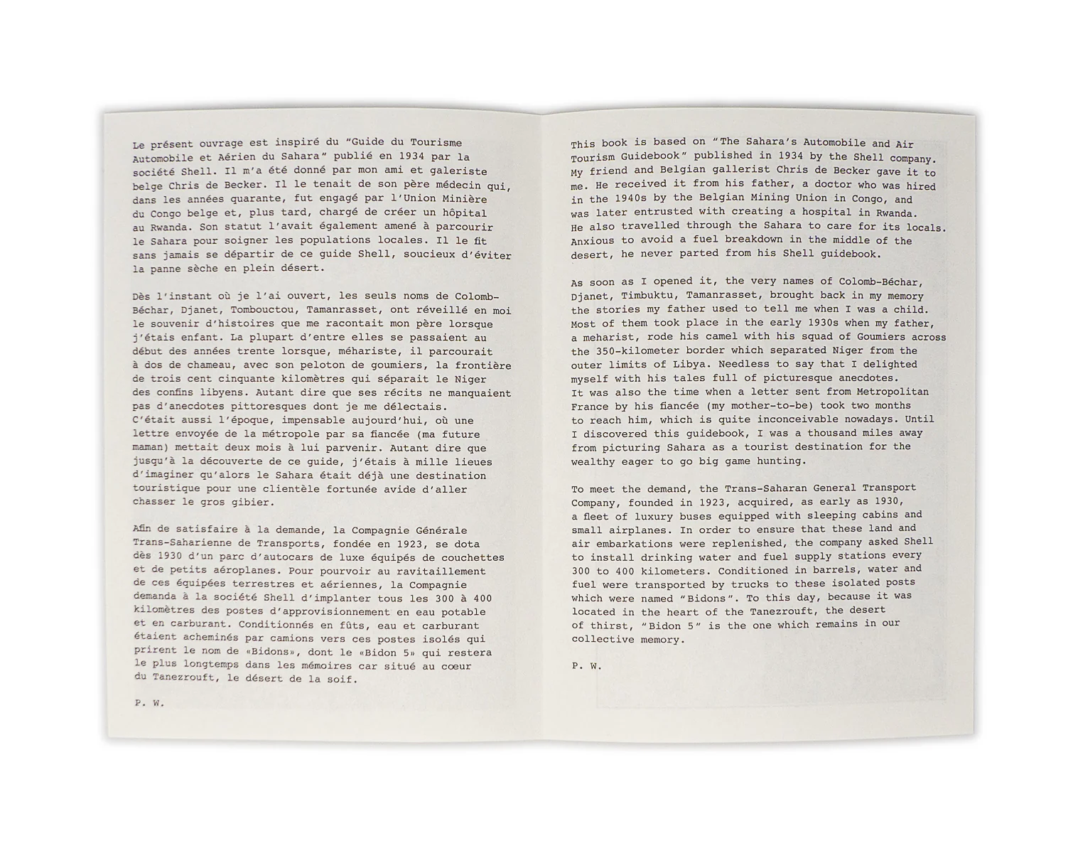 Philippe Weisbecker - Le service Shell à travers le Sahara - Image 8