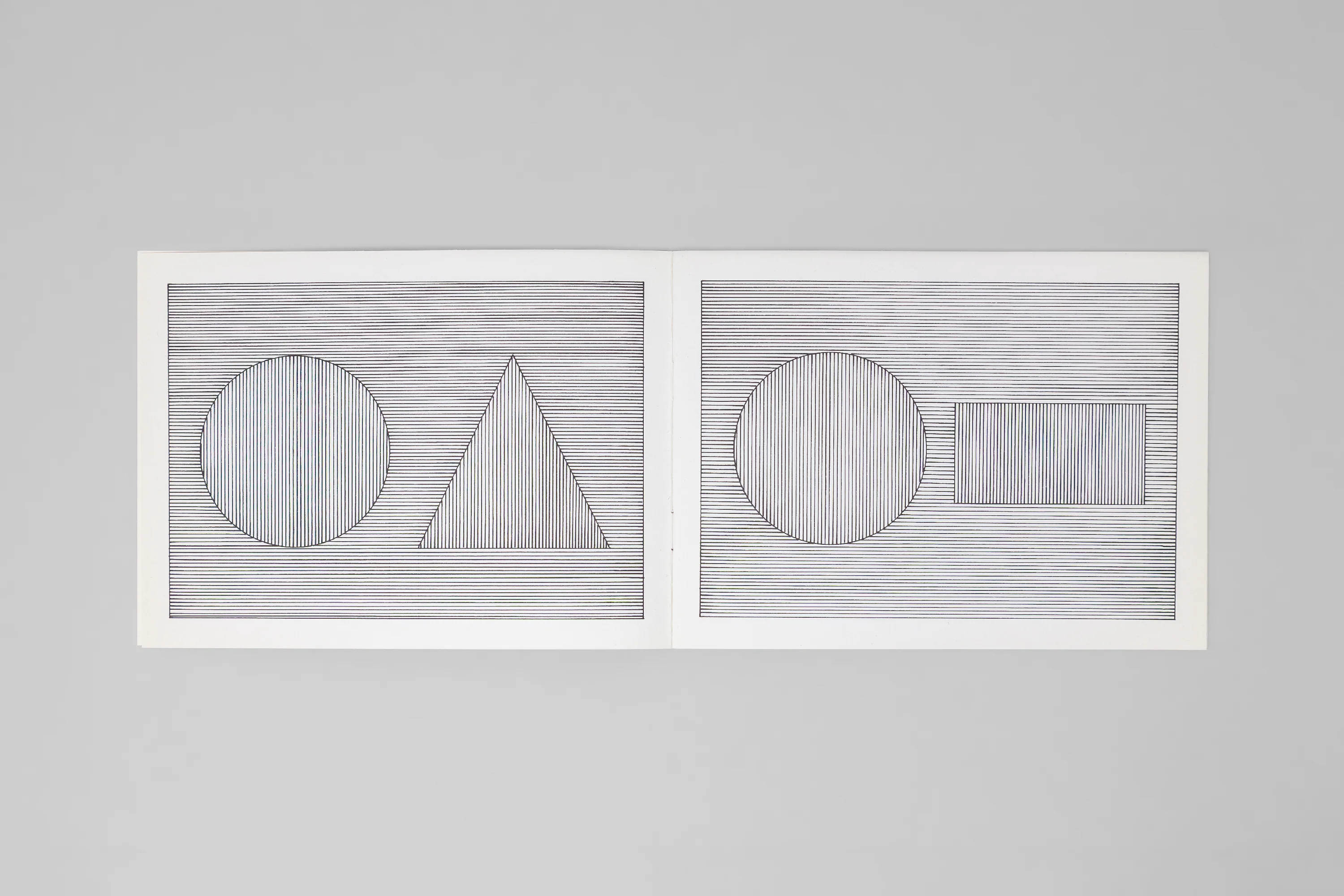 Sol LeWitt - Six geometric figures and all their double combinations - Image 4